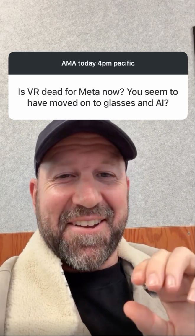 认元宇宙增速不及预期要VR、眼镜和AI三手抓pg试玩Meta重磅更新AI眼镜CTO公开承(图2)